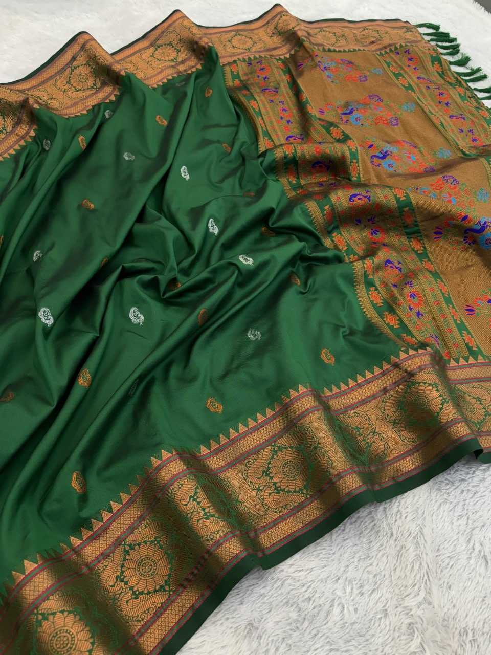 Ynf Soft Silk RIN116 MEHFIL Silk Sarees Wholesale Paithani Sarees Heavy Silk Sarees Soft Silk Sarees Pure Zari Silk Sarees Manufacturer- Kapda Export