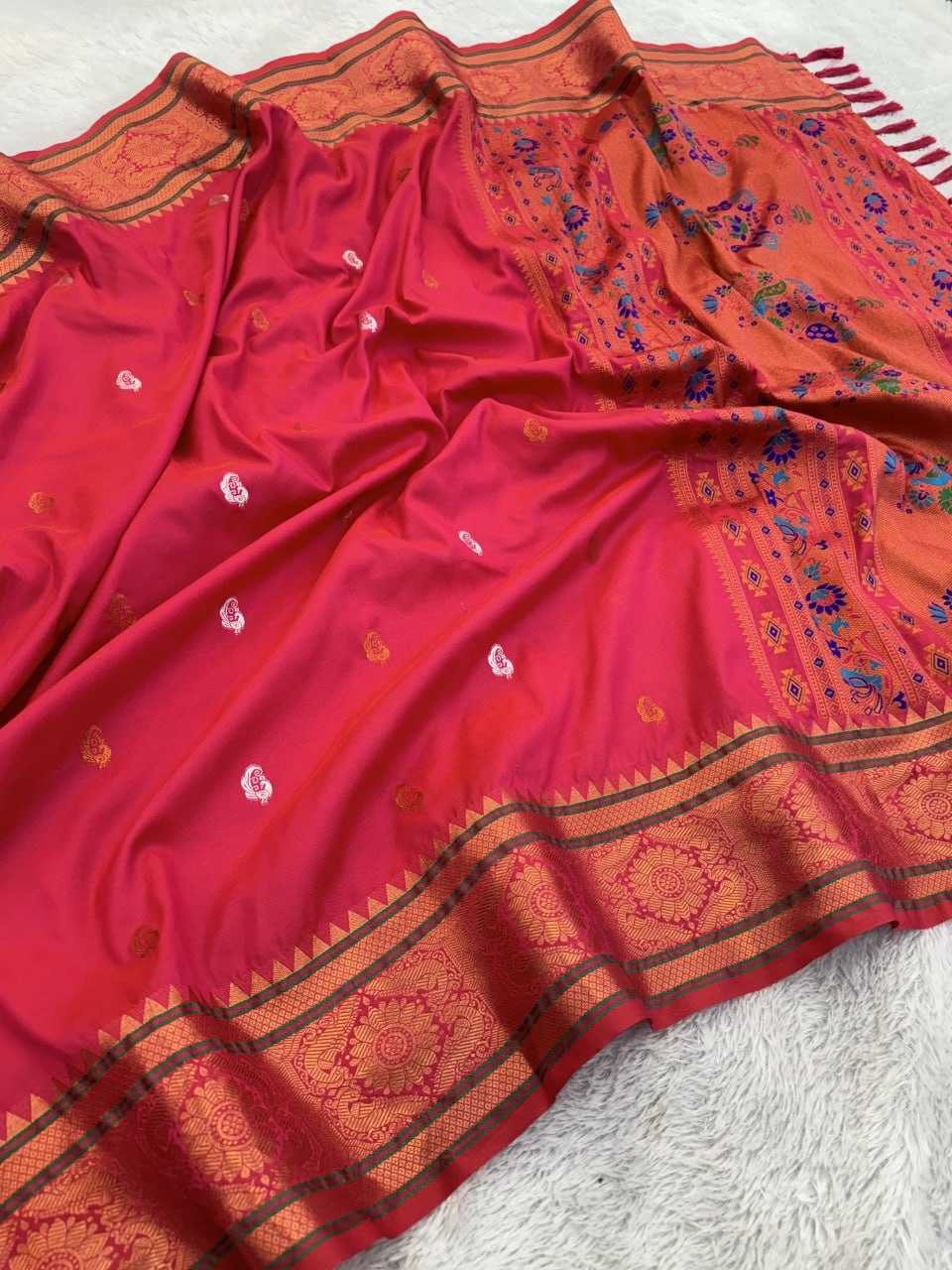 Ynf Soft Silk RIN116 MEHFIL Silk Sarees Wholesale Paithani Sarees Heavy Silk Sarees Soft Silk Sarees Pure Zari Silk Sarees Manufacturer- Kapda Export