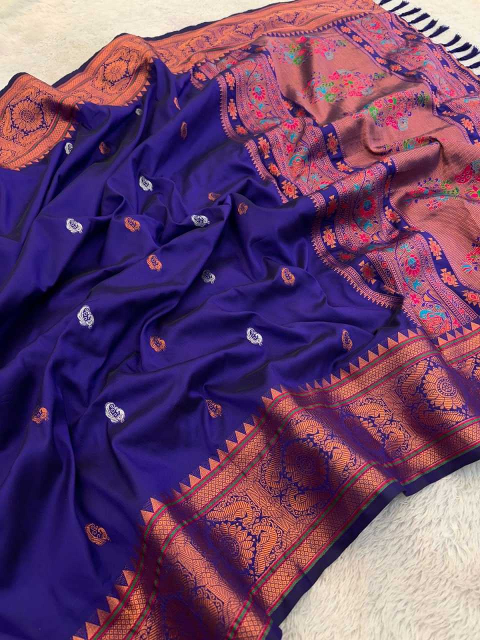 Ynf Soft Silk RIN116 MEHFIL Silk Sarees Wholesale Paithani Sarees Heavy Silk Sarees Soft Silk Sarees Pure Zari Silk Sarees Manufacturer- Kapda Export