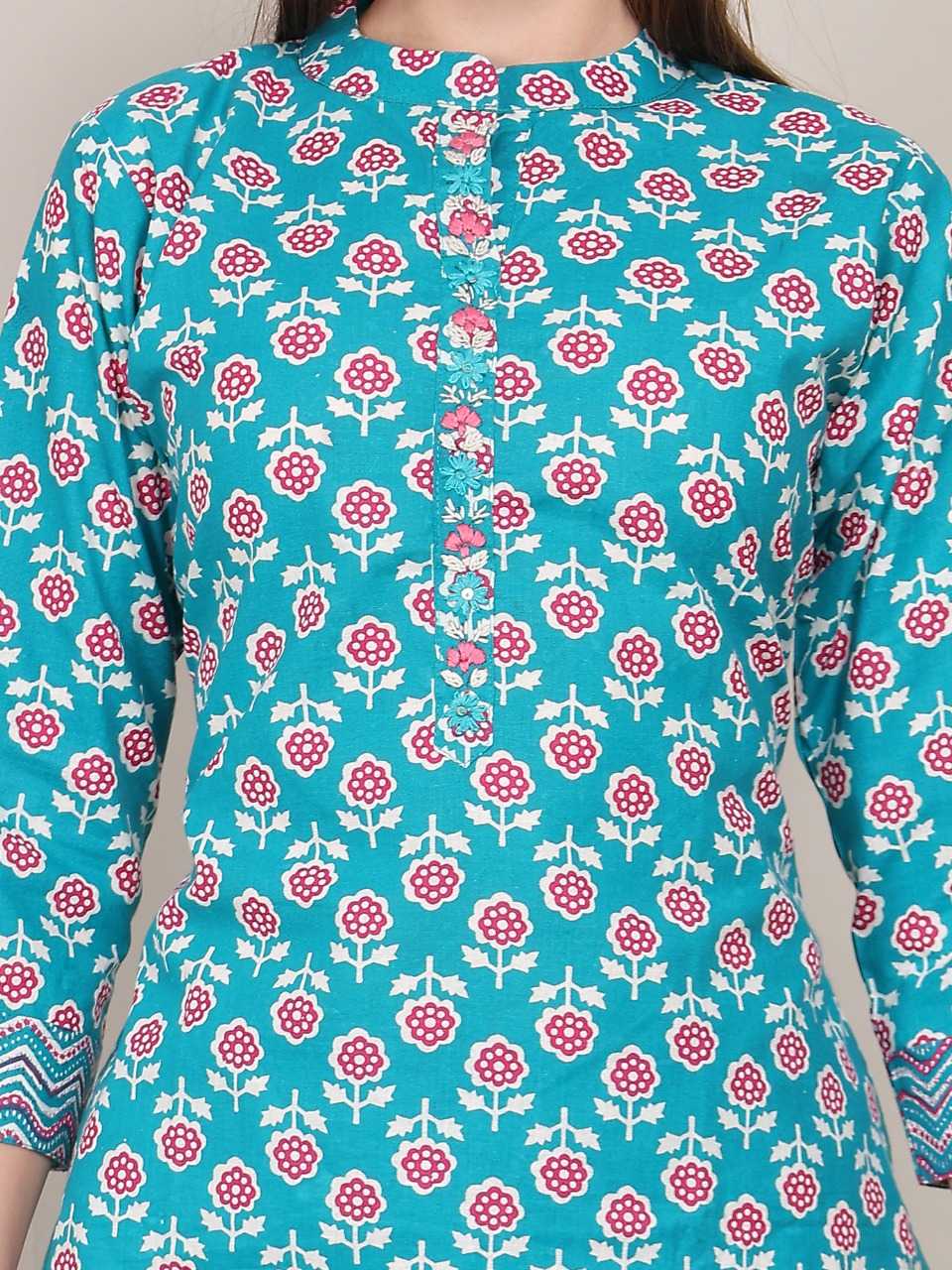 Ynf Cotton RIN197 4536 Kurti Wholesale Casual Kurtis Designer Kurtis Printed Kurtis Plus Size Kurtis Manufacturer- Kapda Export