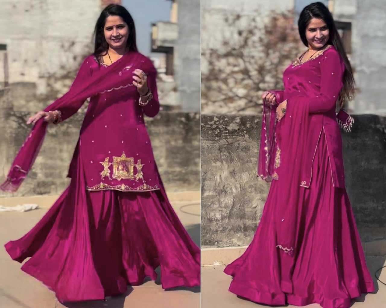 Ynf Crepe Silk RIN162 5874 Suits & Dresses Plus Size Collections Wholesale Ladies Salwar Suits Manufacturer- Kapda Export