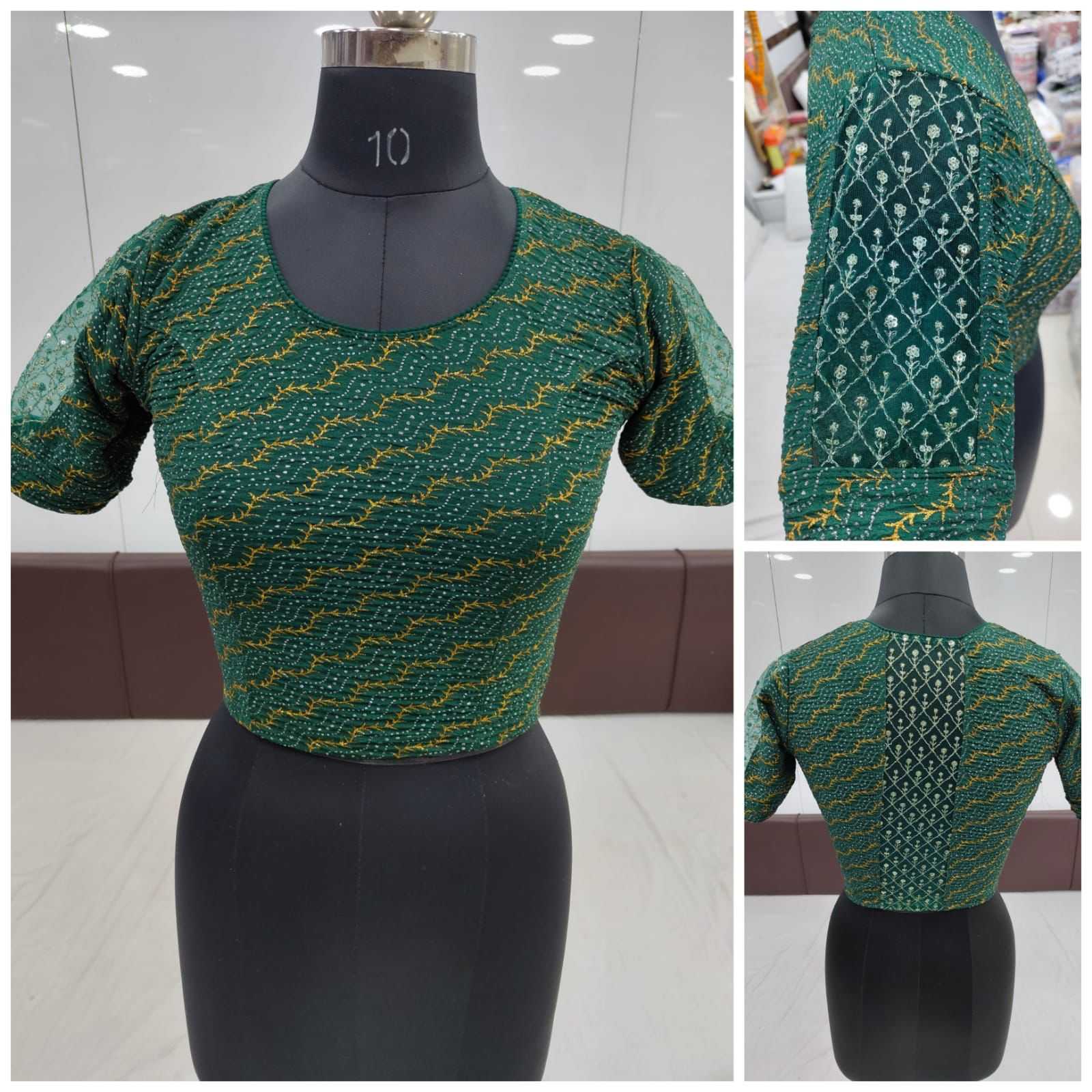 Ynf Crush Silk KESH426 NAINA-1 Readymade Blouses Wedding Collections Festive Collections Wholesale Stretchable Blouse Embroidered Blouses Party Wear Blouse Manufacturer- Kapda Export
