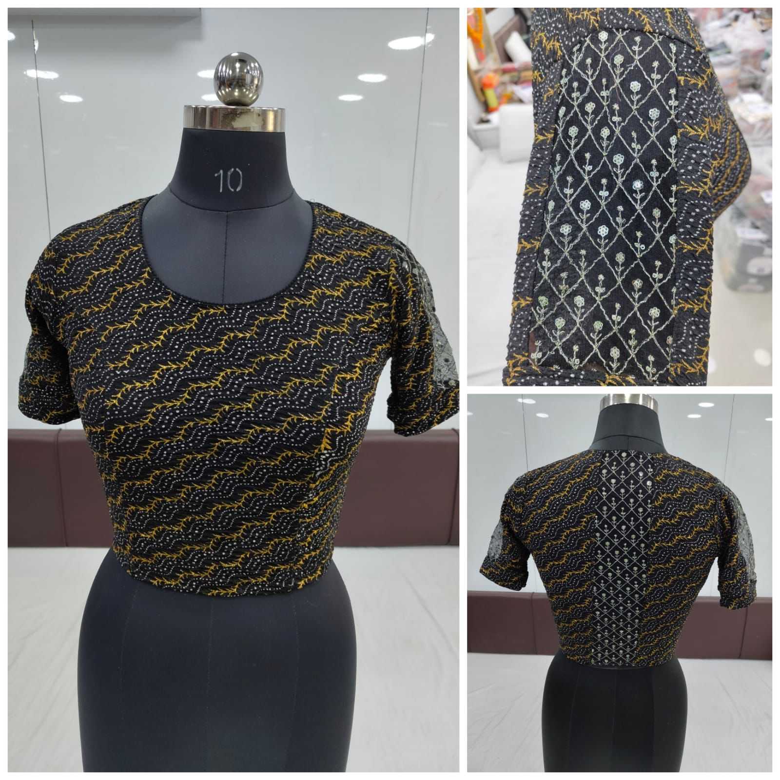 Ynf Crush Silk KESH426 NAINA-1 Readymade Blouses Wedding Collections Festive Collections Wholesale Stretchable Blouse Embroidered Blouses Party Wear Blouse Manufacturer- Kapda Export