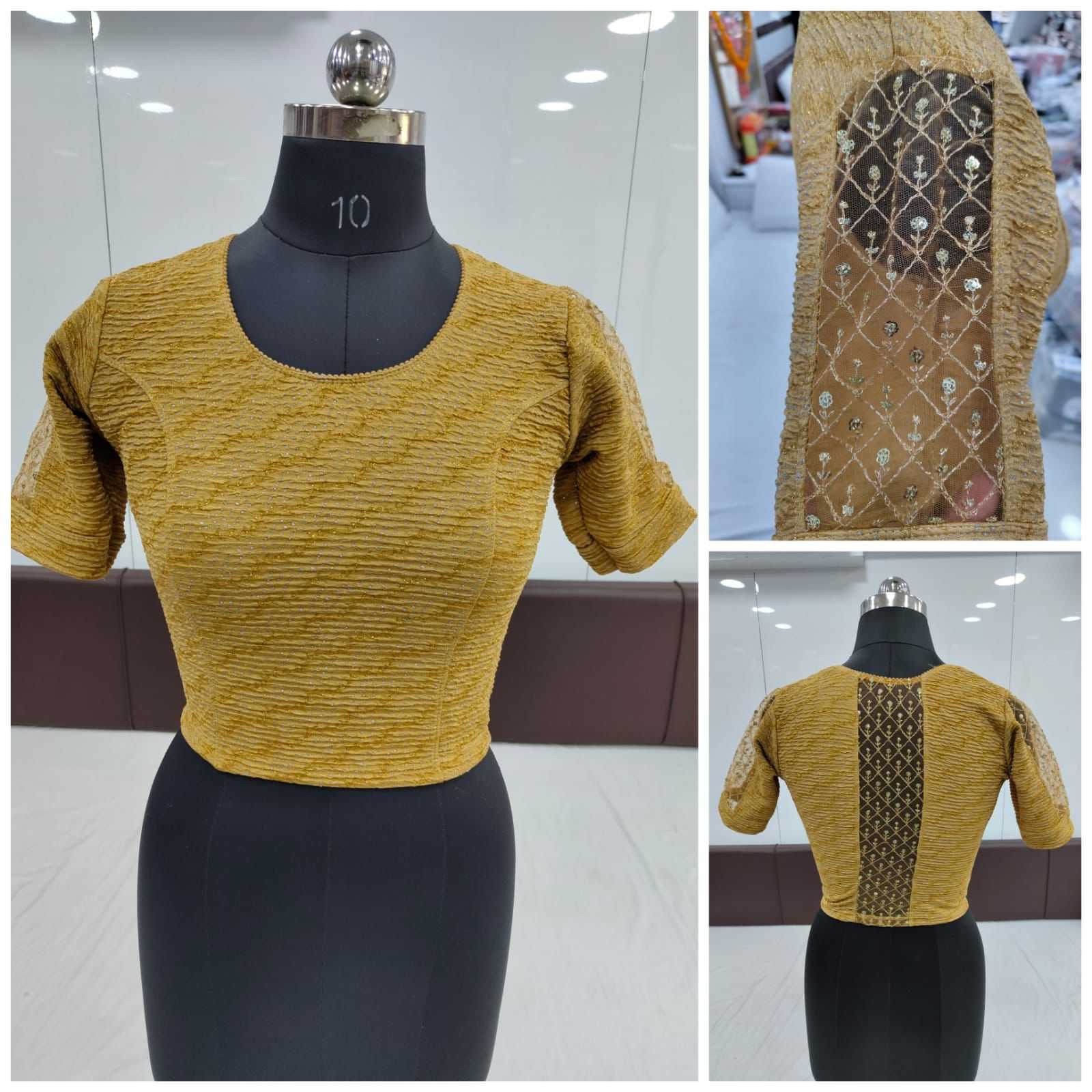 Ynf Crush Silk KESH426 NAINA-1 Readymade Blouses Wedding Collections Festive Collections Wholesale Stretchable Blouse Embroidered Blouses Party Wear Blouse Manufacturer- Kapda Export