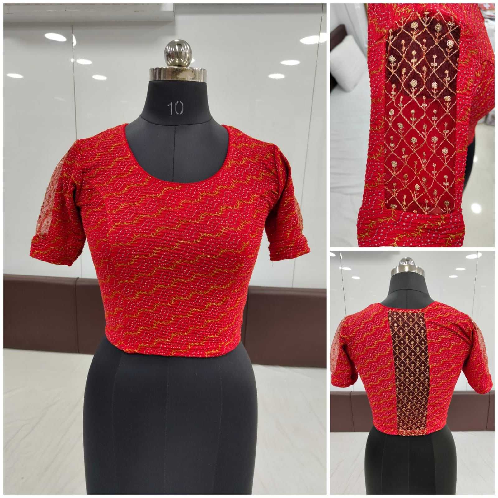 Ynf Crush Silk KESH426 NAINA-1 Readymade Blouses Wedding Collections Festive Collections Wholesale Stretchable Blouse Embroidered Blouses Party Wear Blouse Manufacturer- Kapda Export