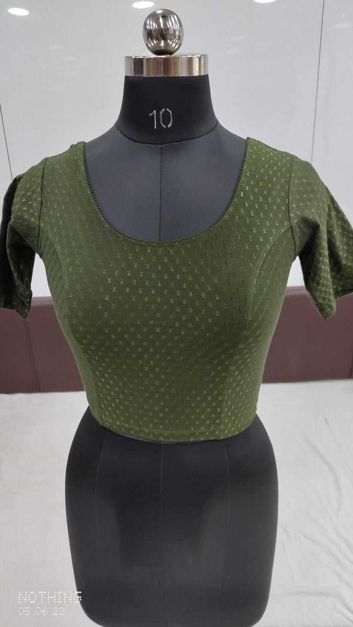 Ynf Dobby KESH426 MATTY-9 Readymade Blouses Wedding Collections Festive Collections Wholesale Stretchable Blouse Cotton Blouse Party Wear Blouse Manufacturer- Kapda Export