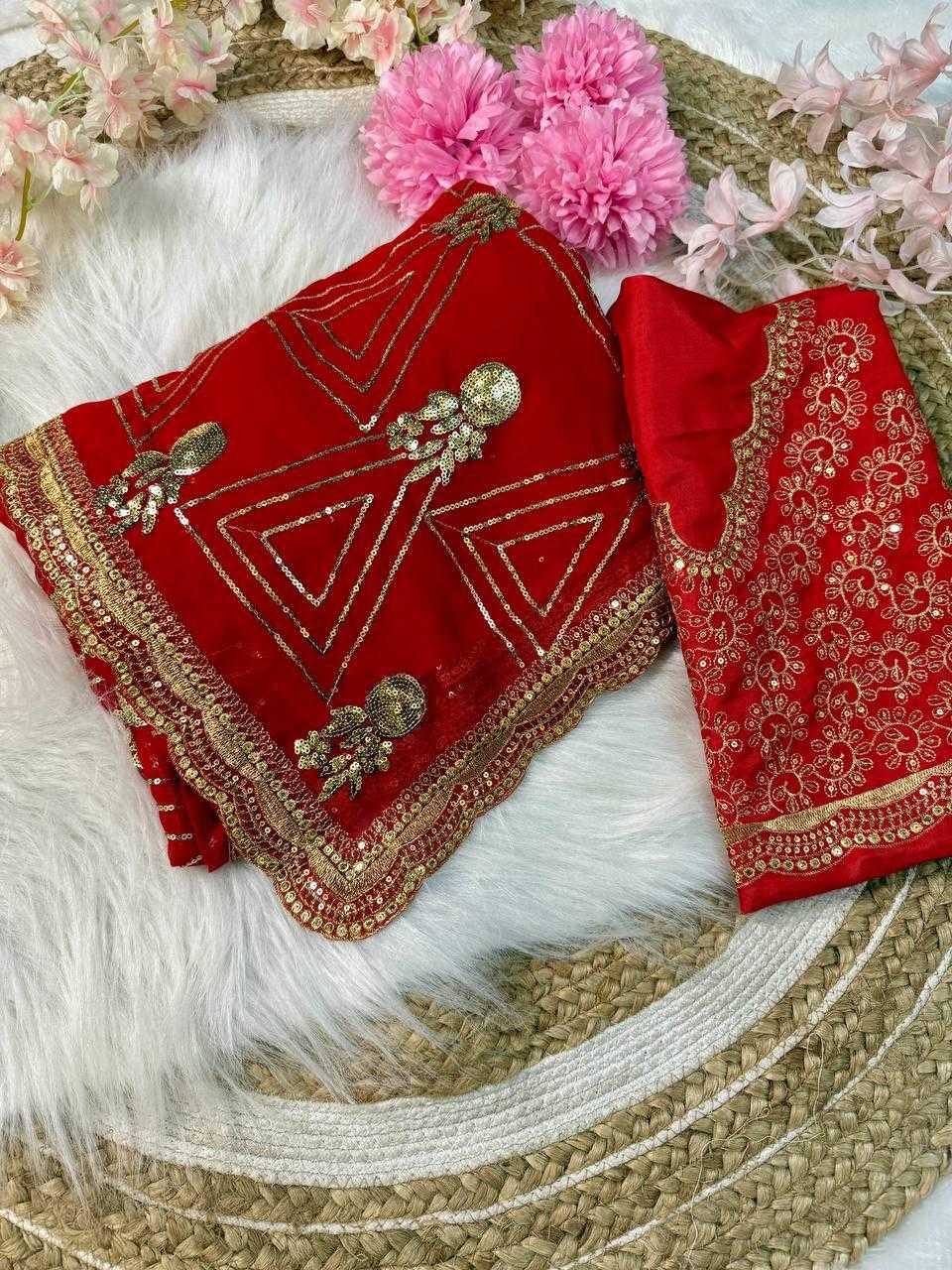 Ynf Georgette RIN164 URVASHI Sarees Bollywood Collections Festive Collections Wholesale Georgette Sarees Sarees With Blouse URVASHI RAUTELA Manufacturer- Kapda Export