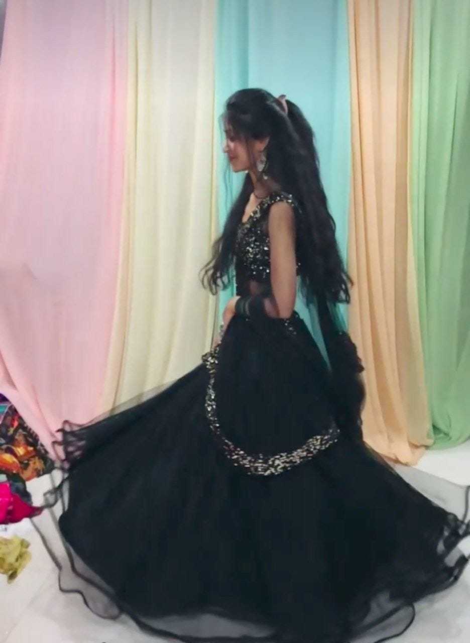 Ynf Net RIN157 PC-5197 Lehengas Festive Collections Plus Size Collections Wholesale Net Fancy Lehenga Lehenga With Blouse Plus Size Lehenga Manufacturer- Kapda Export