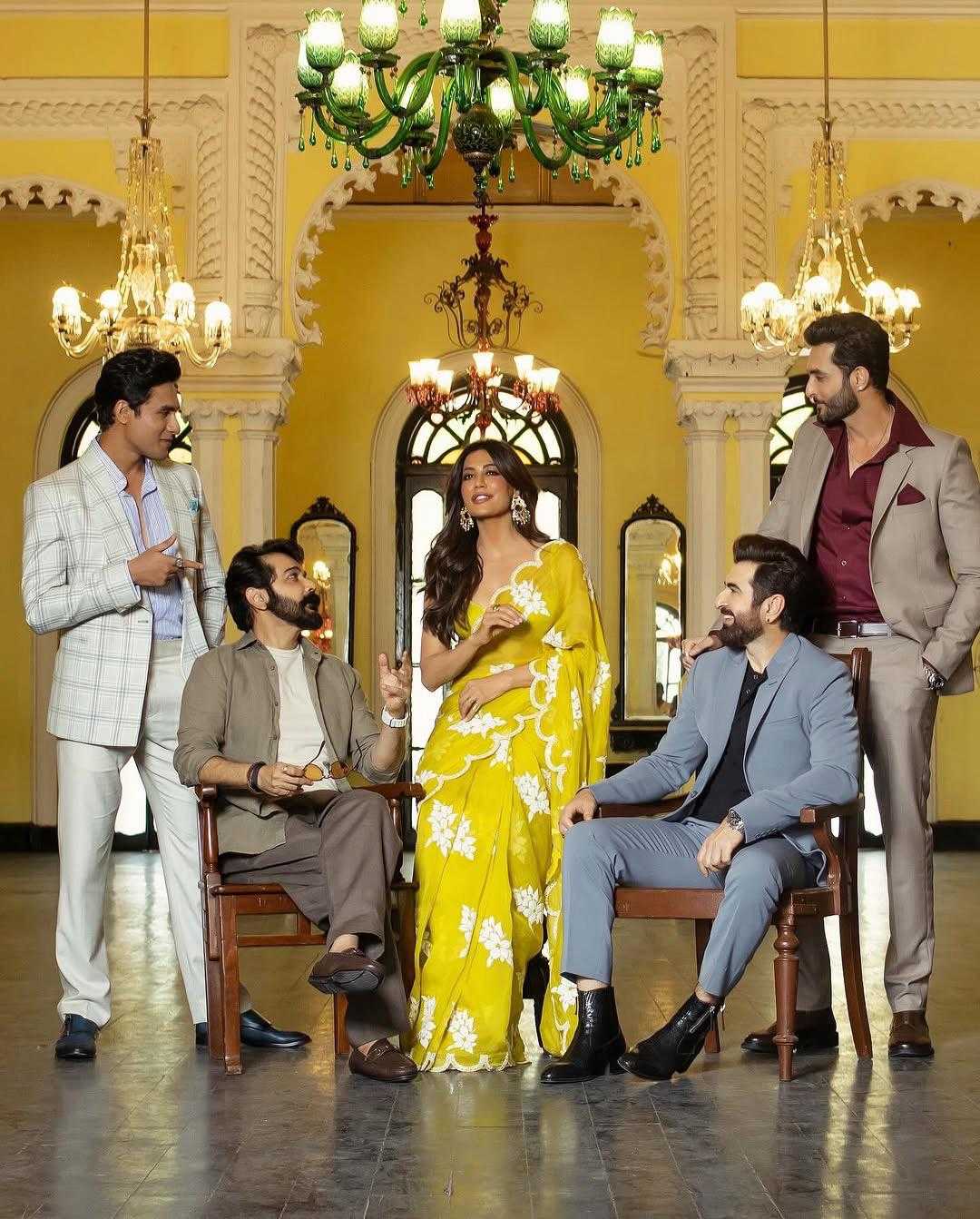 Ynf Organza RIN164 216 Sarees Bollywood Collections Festive Collections Wholesale Organza Sarees Malavika Mohan Chitrangada Singh Manufacturer- Kapda Export