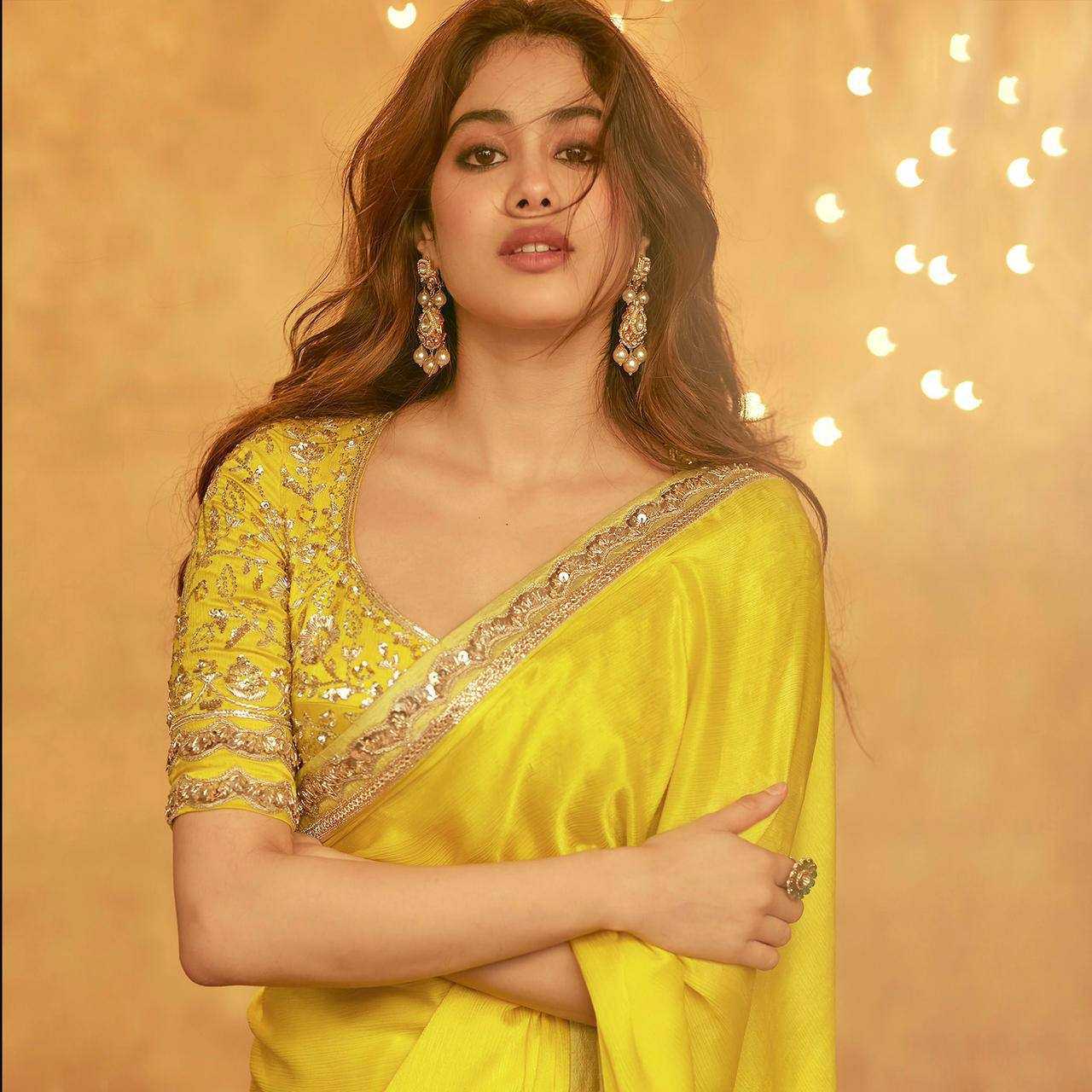 Ynf Pure Chiffon RIN188 Jhanvi Sarees Bollywood Collections Wholesale Party Wear Sarees Fancy Sarees Embroidered Sarees Janhvi kapoor Sarees Manufacturer- Kapda Export