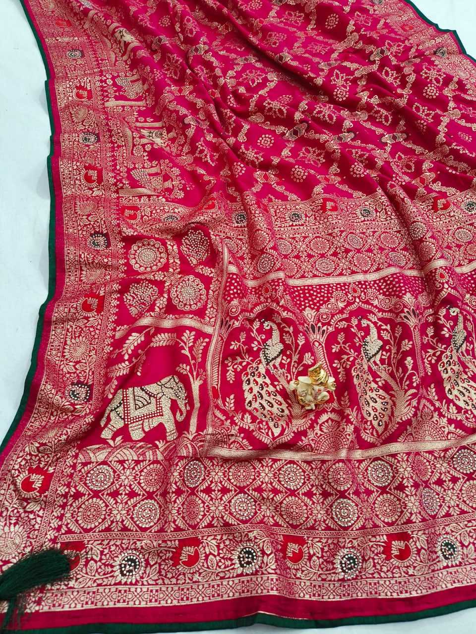 Ynf Pure Viscos RIN128 254 Sarees Wedding Collections Festive Collections Wholesale Viscose Saree Sarees With Blouse Pongal Collections Manufacturer- Kapda Export