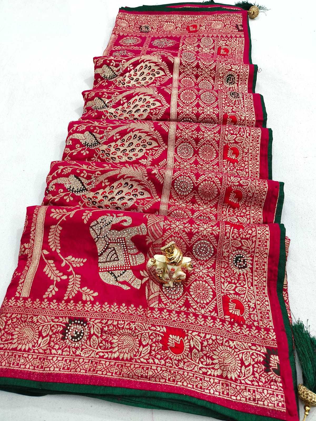 Ynf Pure Viscos RIN128 254 Sarees Wedding Collections Festive Collections Wholesale Viscose Saree Sarees With Blouse Pongal Collections Manufacturer- Kapda Export