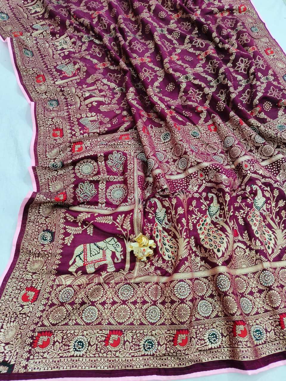 Ynf Pure Viscos RIN128 254 Sarees Wedding Collections Festive Collections Wholesale Viscose Saree Sarees With Blouse Pongal Collections Manufacturer- Kapda Export