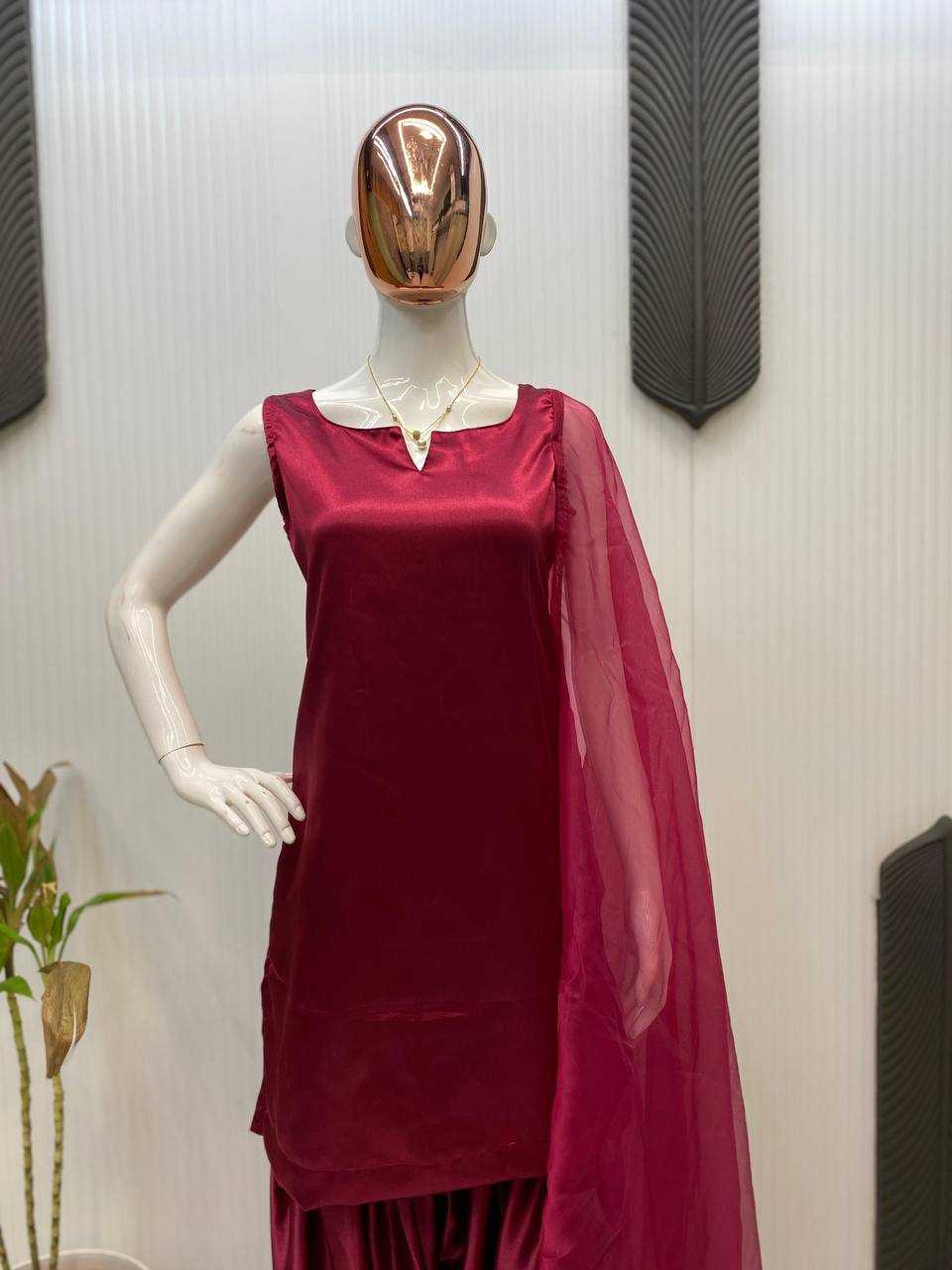 Ynf Satin RIN141 1949 Suits & Dresses Bollywood Collections Wholesale Designer dresses Hina Khan Collections Manufacturer- Kapda Export