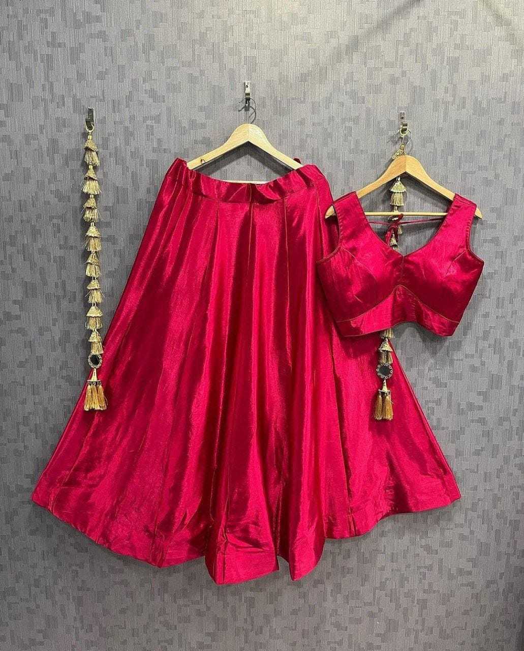 Ynf Satin Silk RIN157 PC-50096 Lehengas Festive Collections Plus Size Collections Wholesale Satin Lehenga Lehenga With Blouse Plus Size Lehenga Manufacturer- Kapda Export