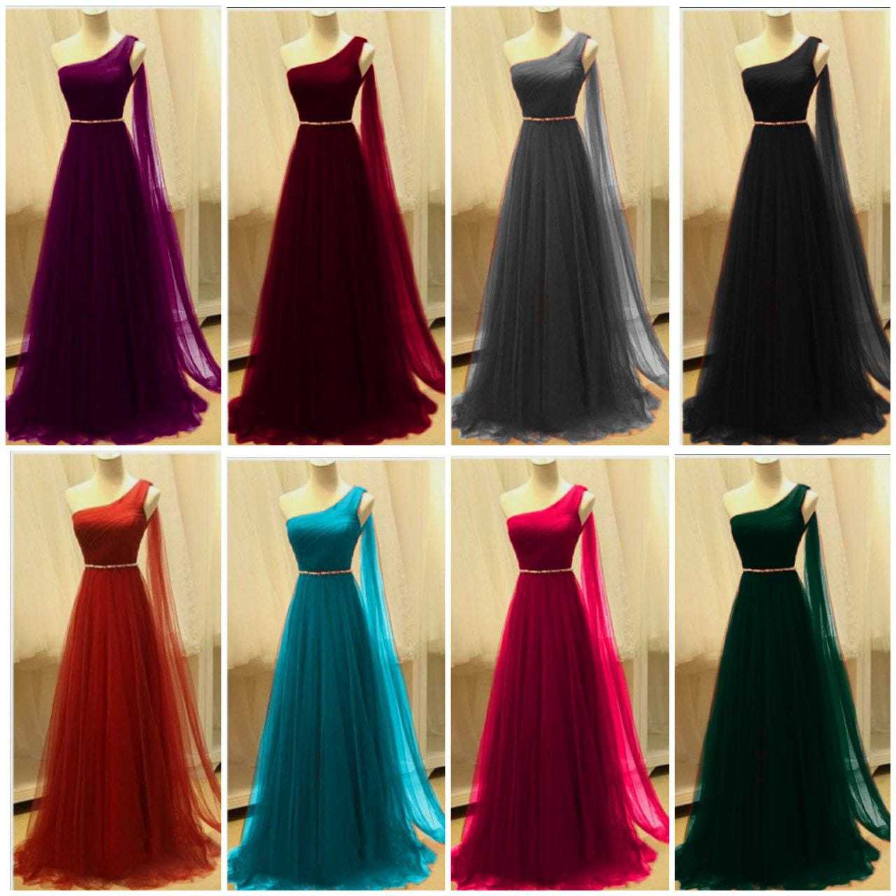Ynf Soft Net RIN157 PC-2005 Gowns Western Wears Plus Size Collections Wholesale Net Gowns Party Wear Gowns One-Shoulder Gowns Manufacturer- Kapda Export