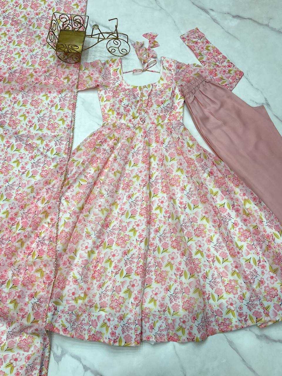 Ynf Chiffon KESH504 284 Gowns Wholesale Fancy Gowns Anarkali Gown Chiffon Gowns Manufacturer- Kapda Export