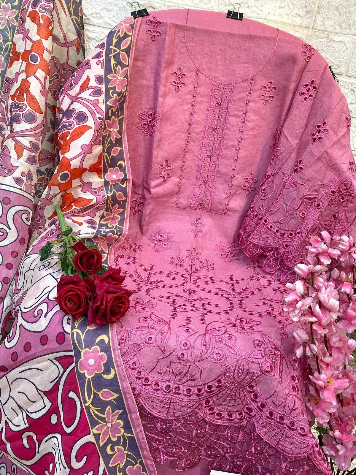 Ynf Chikan KESH444 SOBIA NAZIR-1026 Suits & Dresses Wedding Collections Festive Collections Wholesale Printed Suits Wedding Suits Pink Salwar Suit Manufacturer- Kapda Export