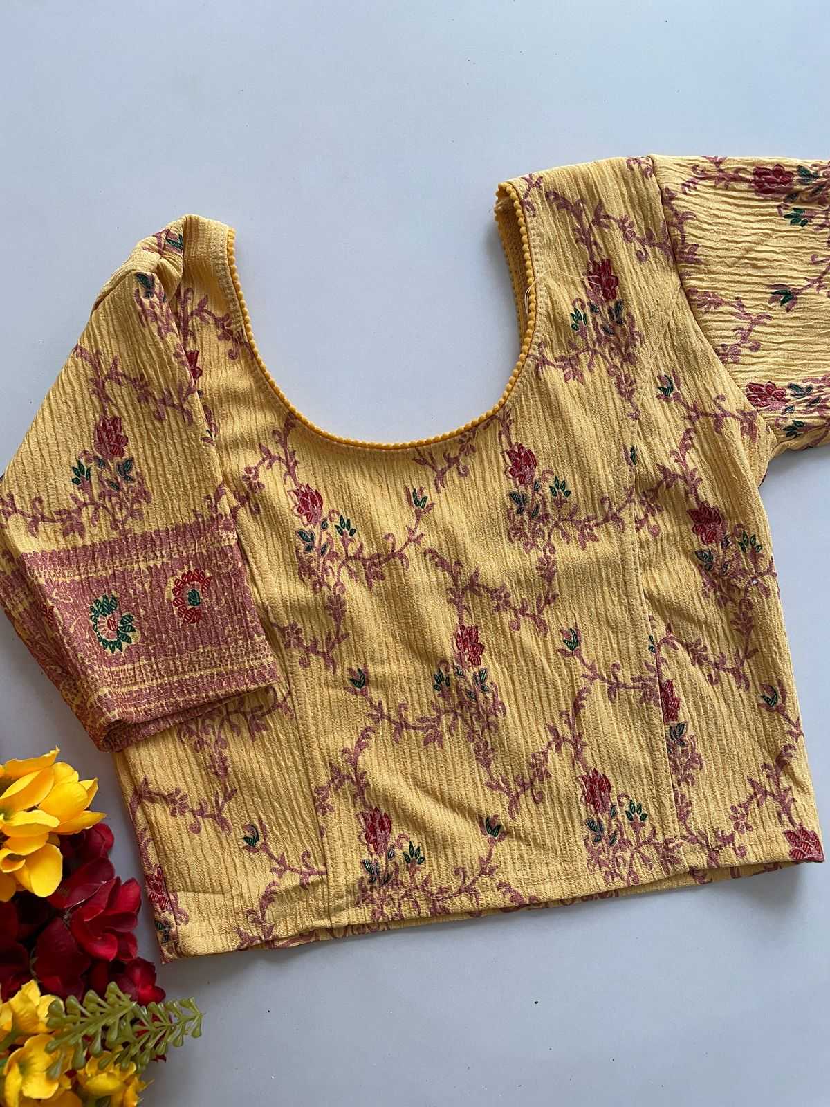 Ynf Cotton KESH426 227 Readymade Blouses Wedding Collections Festive Collections Wholesale Stretchable Blouse Cotton Blouse Party Wear Blouse Manufacturer- Kapda Export