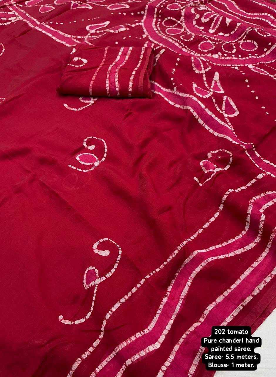 Ynf Cotton KESH433 202 Sarees Wholesale Chanderi Sarees Hand Printed Saree Cotton Sarees Manufacturer- Kapda Export