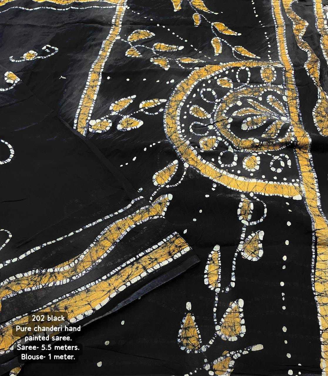 Ynf Cotton KESH433 202 Sarees Wholesale Chanderi Sarees Hand Printed Saree Cotton Sarees Manufacturer- Kapda Export