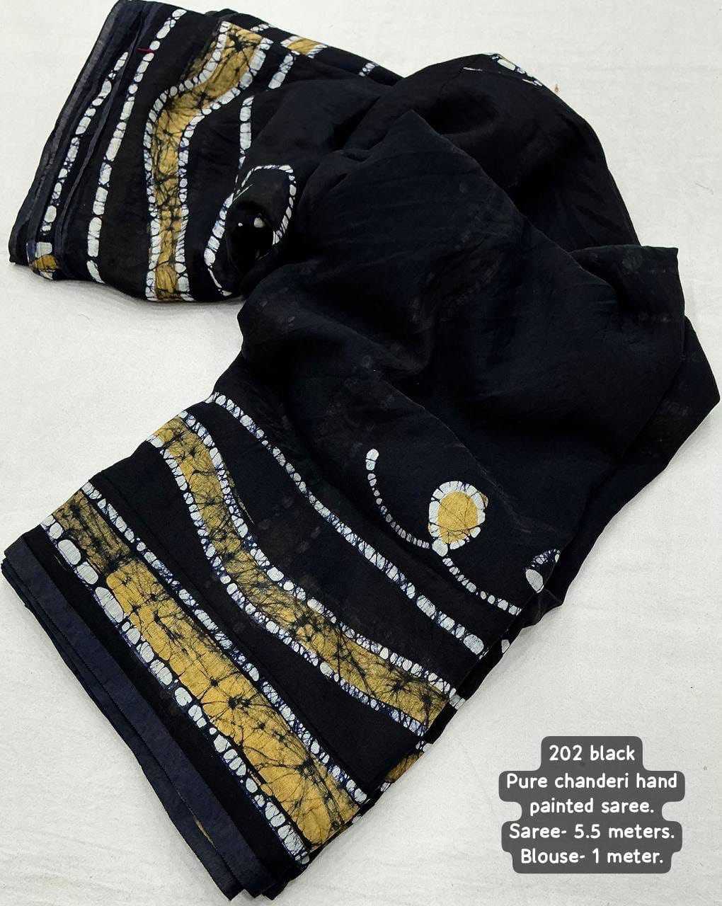 Ynf Cotton KESH433 202 Sarees Wholesale Chanderi Sarees Hand Printed Saree Cotton Sarees Manufacturer- Kapda Export