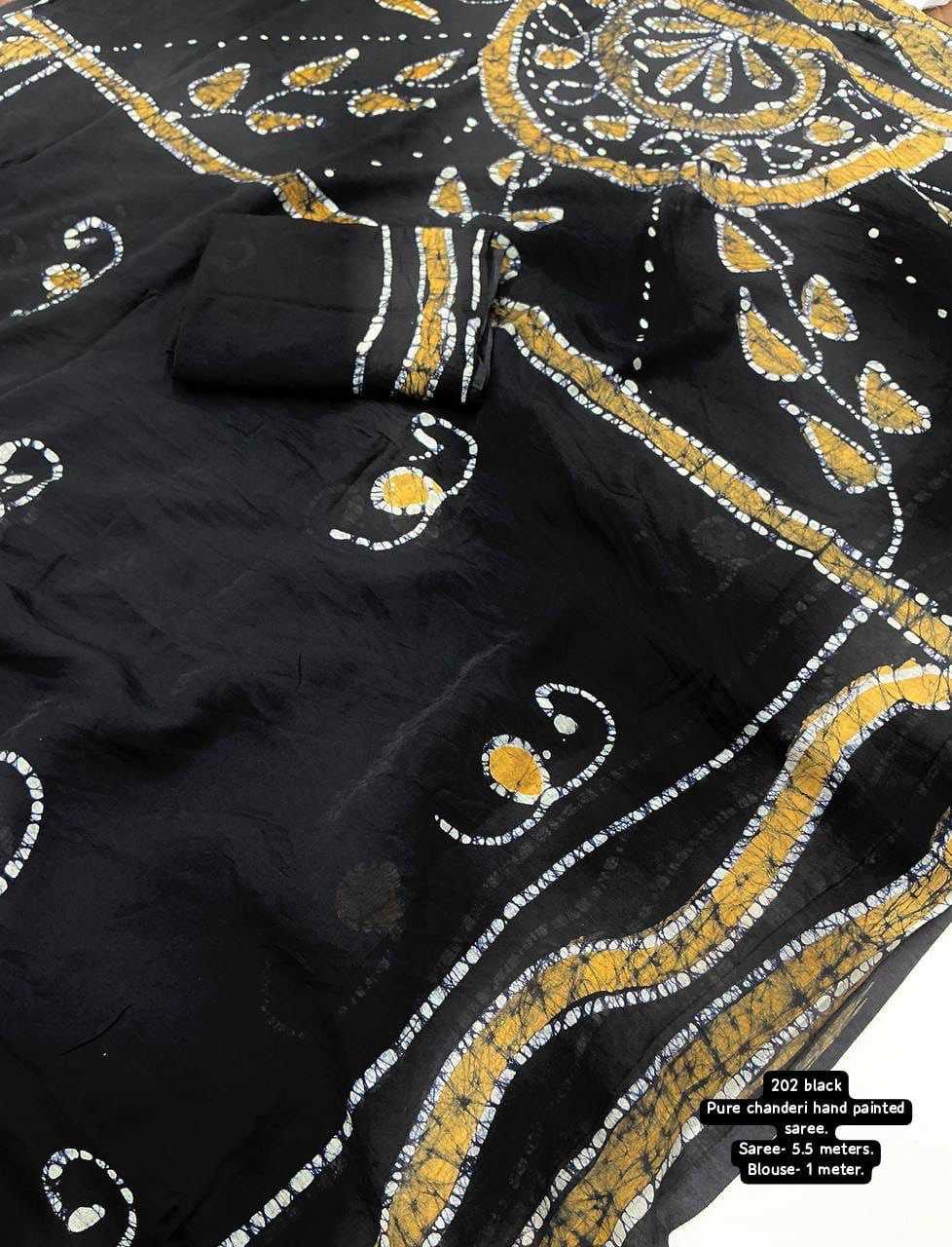 Ynf Cotton KESH433 202 Sarees Wholesale Chanderi Sarees Hand Printed Saree Cotton Sarees Manufacturer- Kapda Export