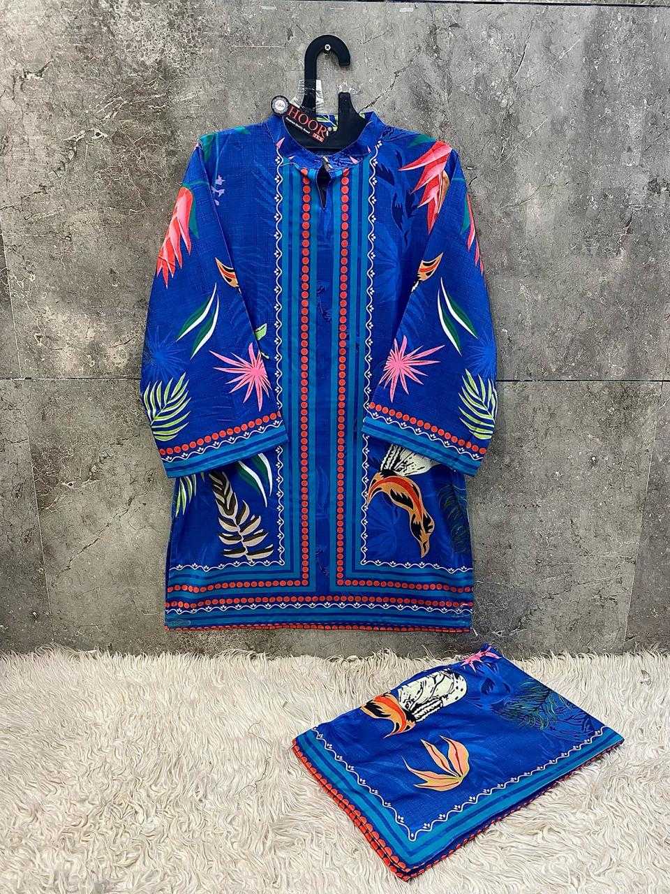 Ynf Cotton KESH450 HF-180 Kurti Wholesale Cotton Kurtis Blue Kurtis Pink Kurtis Manufacturer- Kapda Export