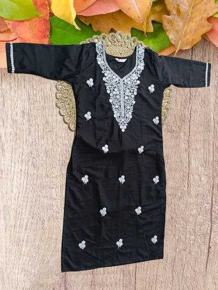 Ynf Cotton KESH461 93 Kurti Wholesale Embroidered Kurtis Chikan Kurti Kurti With Palazzo Manufacturer- Kapda Export