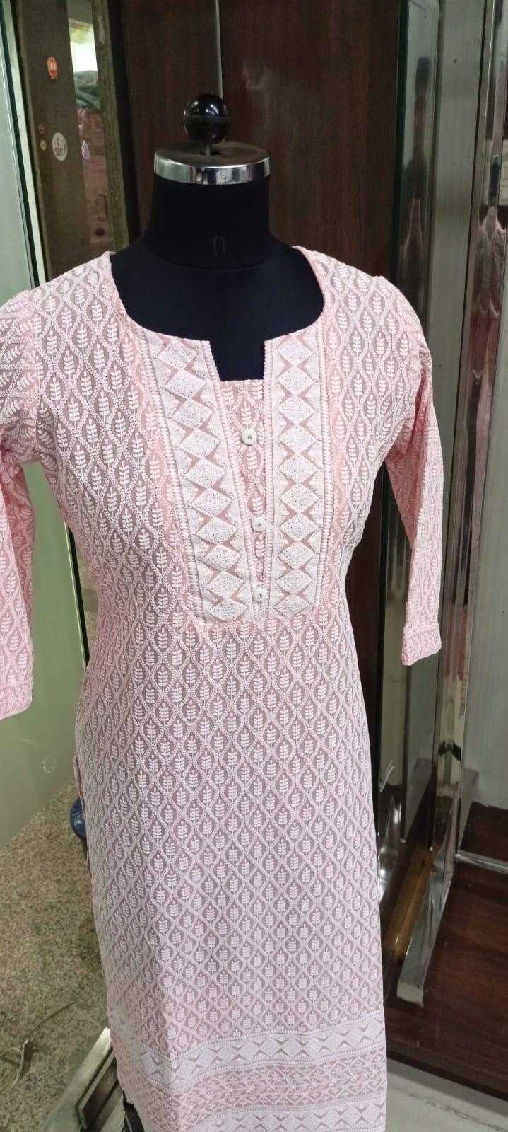 Ynf Cotton KESH481 213 Kurti Festive Collections Plus Size Collections Wholesale Casual Kurtis Cotton Kurtis Chikan Kurti Manufacturer- Kapda Export