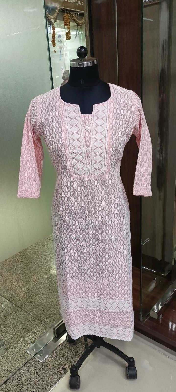 Ynf Cotton KESH481 213 Kurti Festive Collections Plus Size Collections Wholesale Casual Kurtis Cotton Kurtis Chikan Kurti Manufacturer- Kapda Export