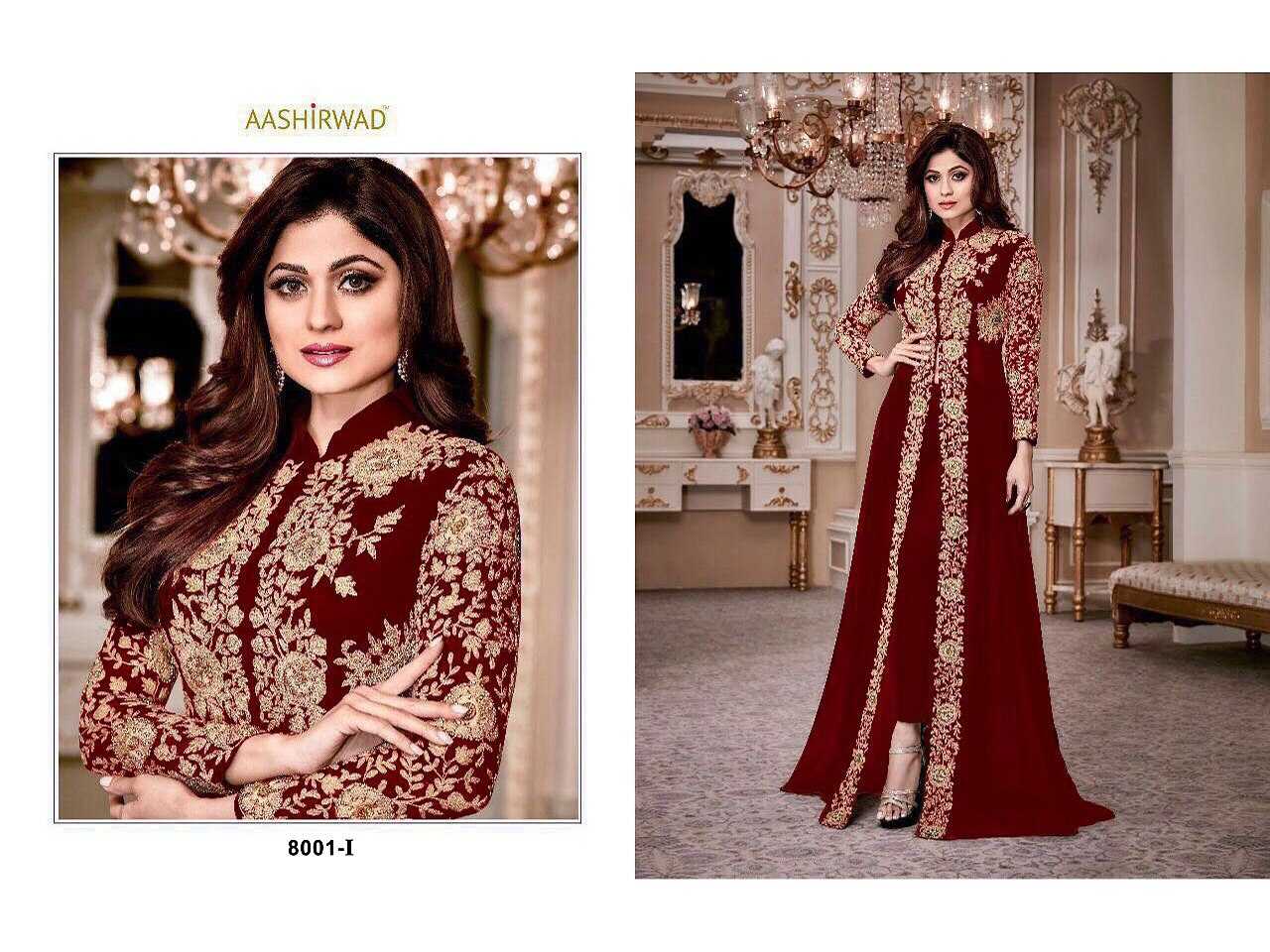 Ynf Faux Georgette KESH504 8001 Gowns Wedding Collections Bollywood Collections Wholesale Embroidery Gowns Georgette Gown Shamita Shetty Manufacturer- Kapda Export