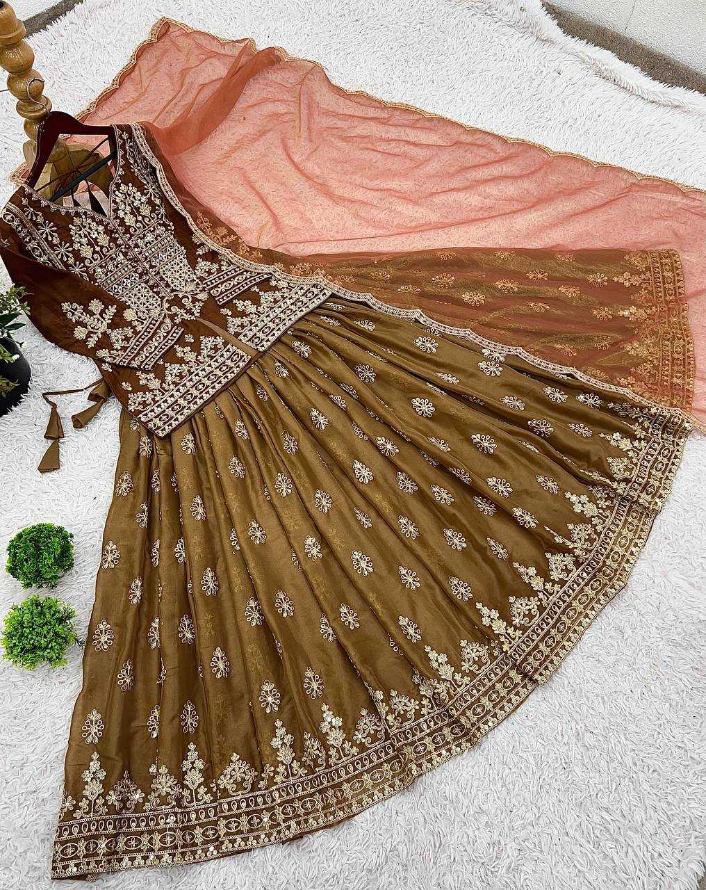 Ynf Georgette KESH499 5166 Lehengas Wedding Collections Wholesale Designer Lehenga Mehendi Outfits Manufacturer- Kapda Export