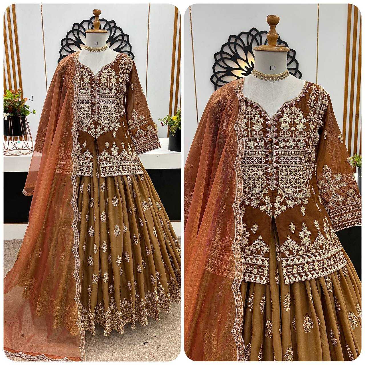Ynf Georgette KESH499 5166 Lehengas Wedding Collections Wholesale Designer Lehenga Mehendi Outfits Manufacturer- Kapda Export