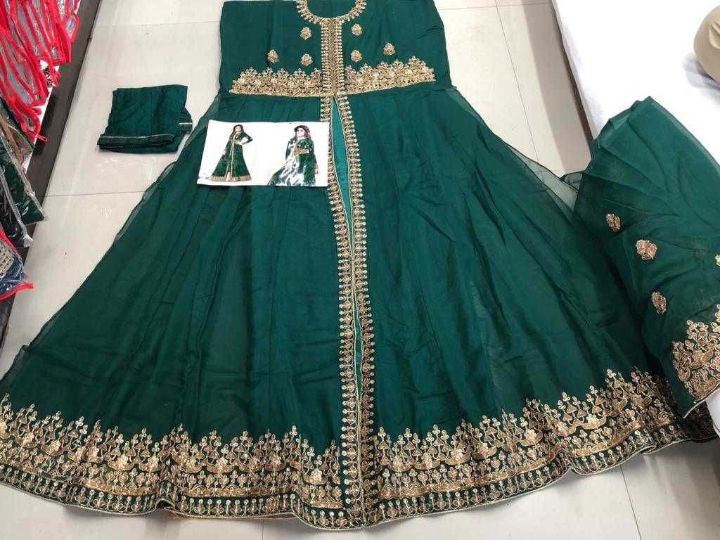 Ynf Georgette KESH504 10001 Gowns Wedding Collections Bollywood Collections Wholesale Embroidery Gowns Georgette Gown Shamita Shetty Manufacturer- Kapda Export