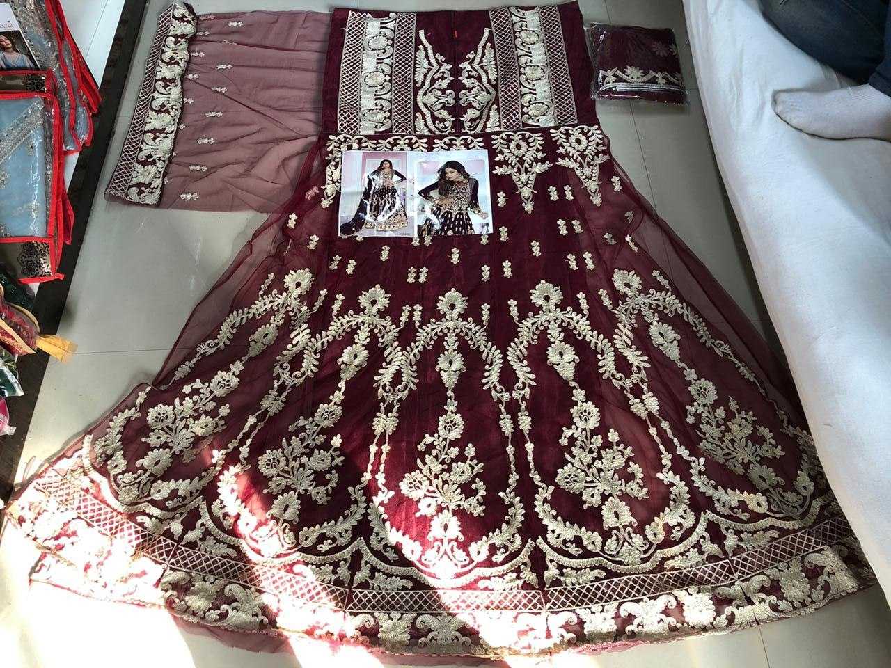 Ynf Georgette KESH504 8229 Gowns Wedding Collections Bollywood Collections Wholesale Georgette Gown Designer Gowns Shamita Shetty Manufacturer- Kapda Export