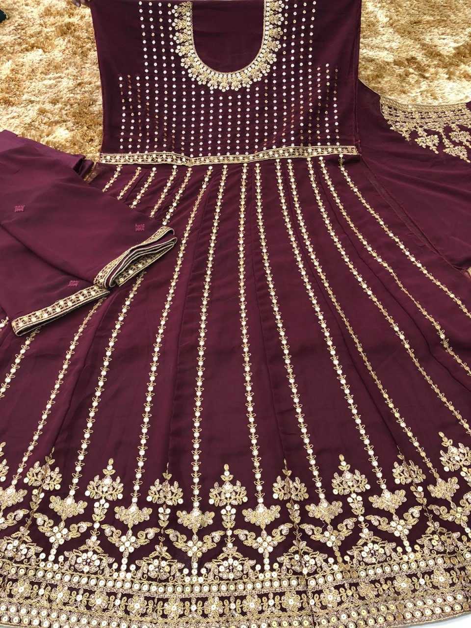 Ynf Georgette KESH504 8545 Gowns Wedding Collections Bollywood Collections Wholesale Embroidery Gowns Sequin Gowns Shamita Shetty Manufacturer- Kapda Export