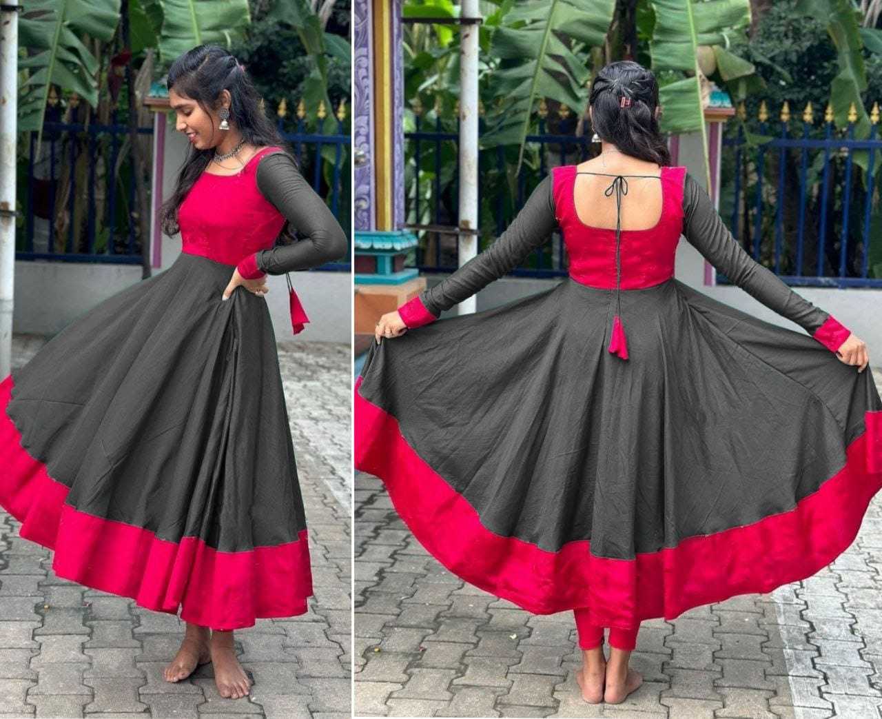 Ynf Georgette RIN157 2708 Gowns Wedding Collections Festive Collections Wholesale Georgette Gown Designer Gowns After-Party Outfits Manufacturer- Kapda Export