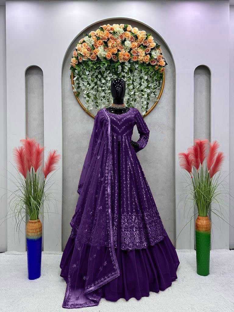 Ynf Georgette RIN162 6453 Lehengas Wholesale Designer Lehenga Georgette Lehenga Anarkali Lehenga Manufacturer- Kapda Export