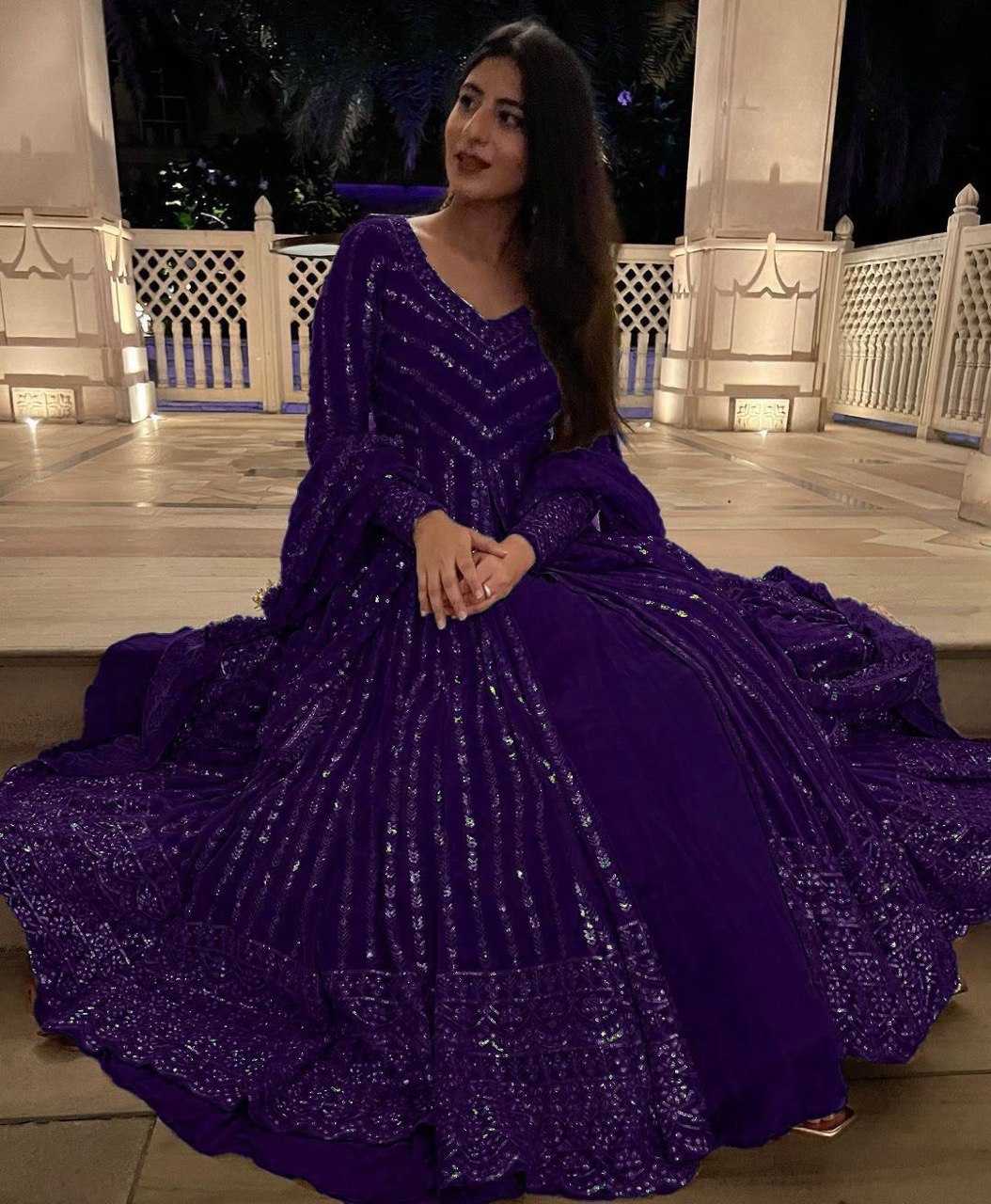 Ynf Georgette RIN162 6453 Lehengas Wholesale Designer Lehenga Georgette Lehenga Anarkali Lehenga Manufacturer- Kapda Export