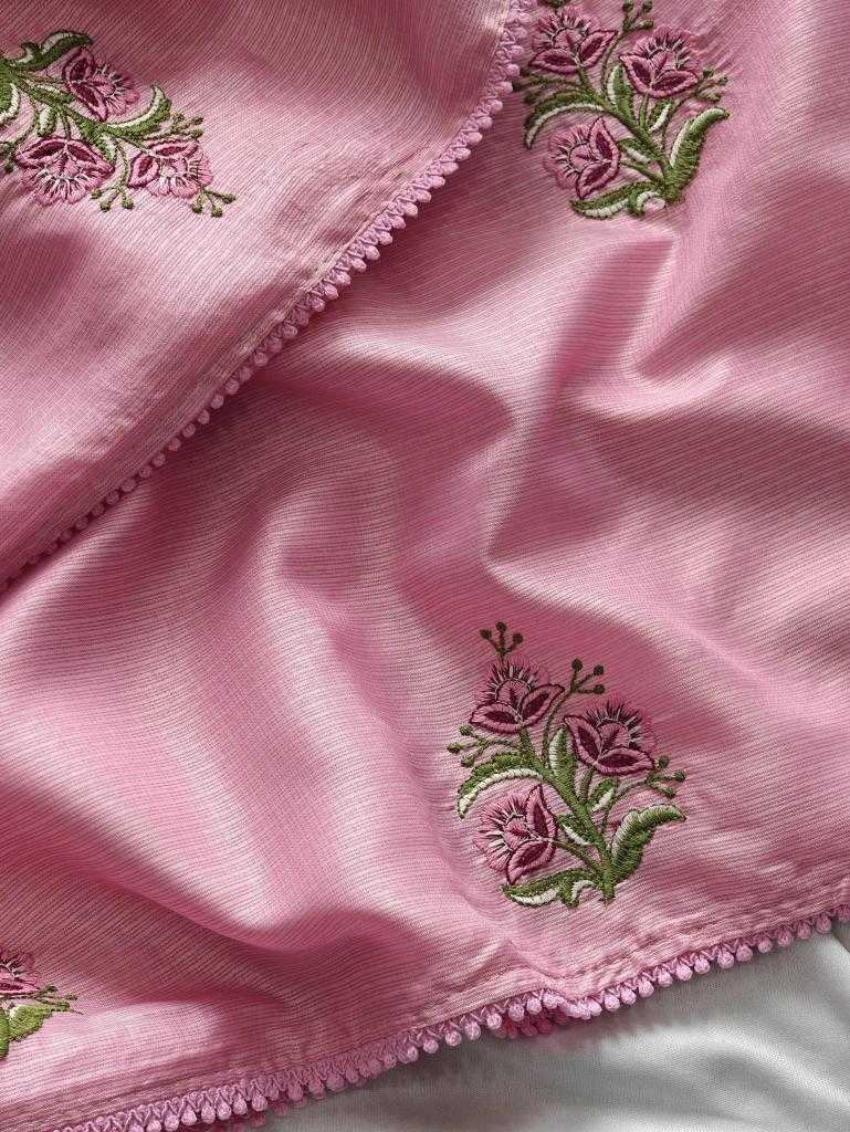 Ynf Heavy Kota KESH249 Shruti Sarees Wedding Collections Wholesale Embroidered Sarees Kota Doria Sarees Pink Sarees Manufacturer- Kapda Export