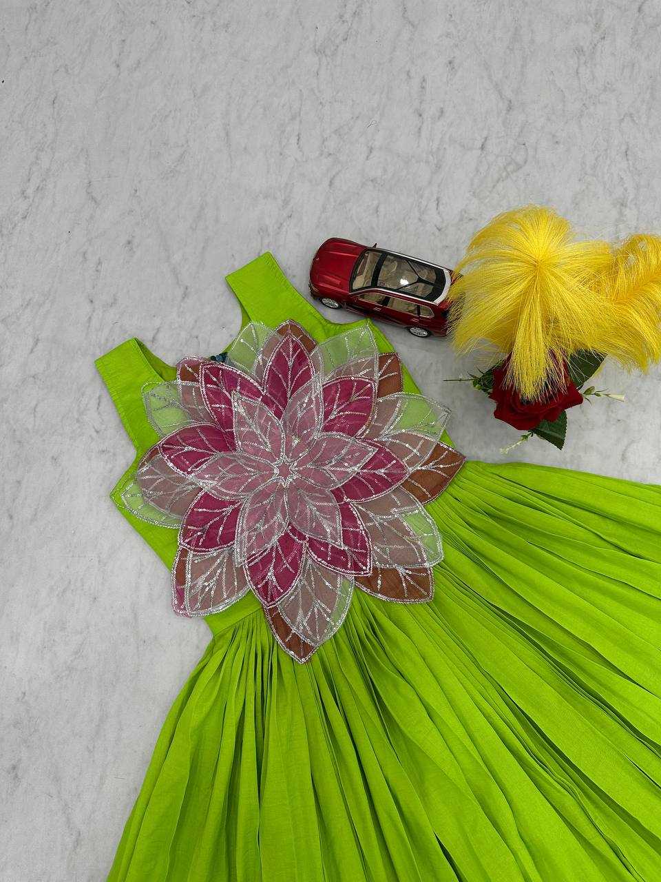 Ynf Heavy Parampara KESH496 519 Kurti Wholesale Sleeveless Kurtis Ruffle Kurtis Manufacturer- Kapda Export