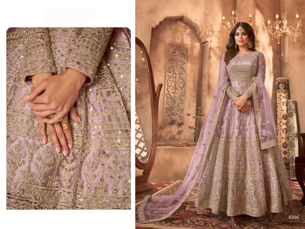 Ynf Net KESH504 8396 Gowns Wedding Collections Bollywood Collections Wholesale Embroidery Gowns Net Gowns Shamita Shetty Manufacturer- Kapda Export