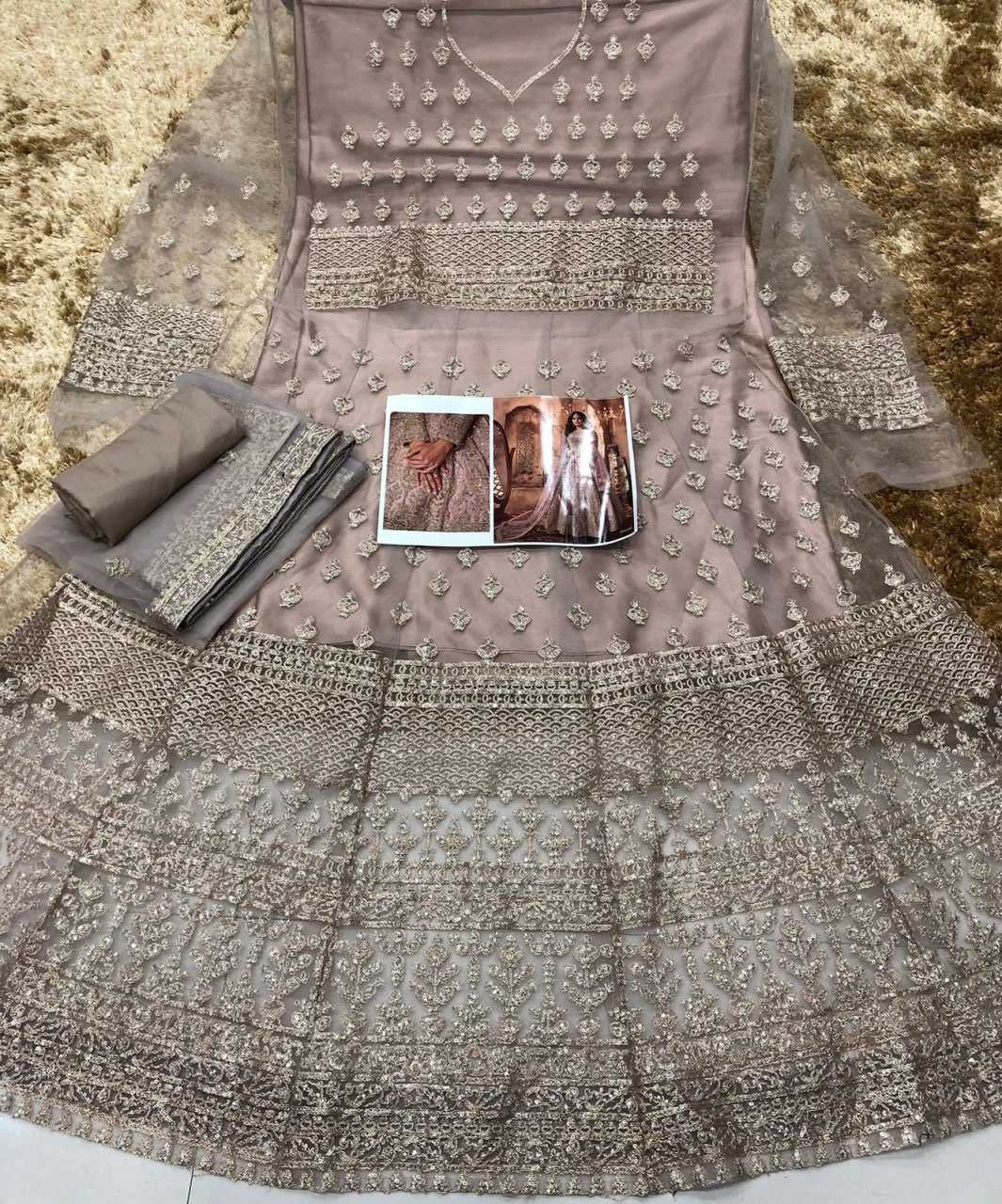 Ynf Net KESH504 8396 Gowns Wedding Collections Bollywood Collections Wholesale Embroidery Gowns Net Gowns Shamita Shetty Manufacturer- Kapda Export