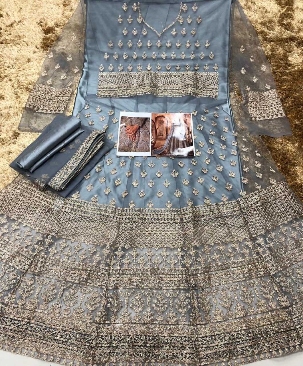 Ynf Net KESH504 8396 Gowns Wedding Collections Bollywood Collections Wholesale Embroidery Gowns Net Gowns Shamita Shetty Manufacturer- Kapda Export