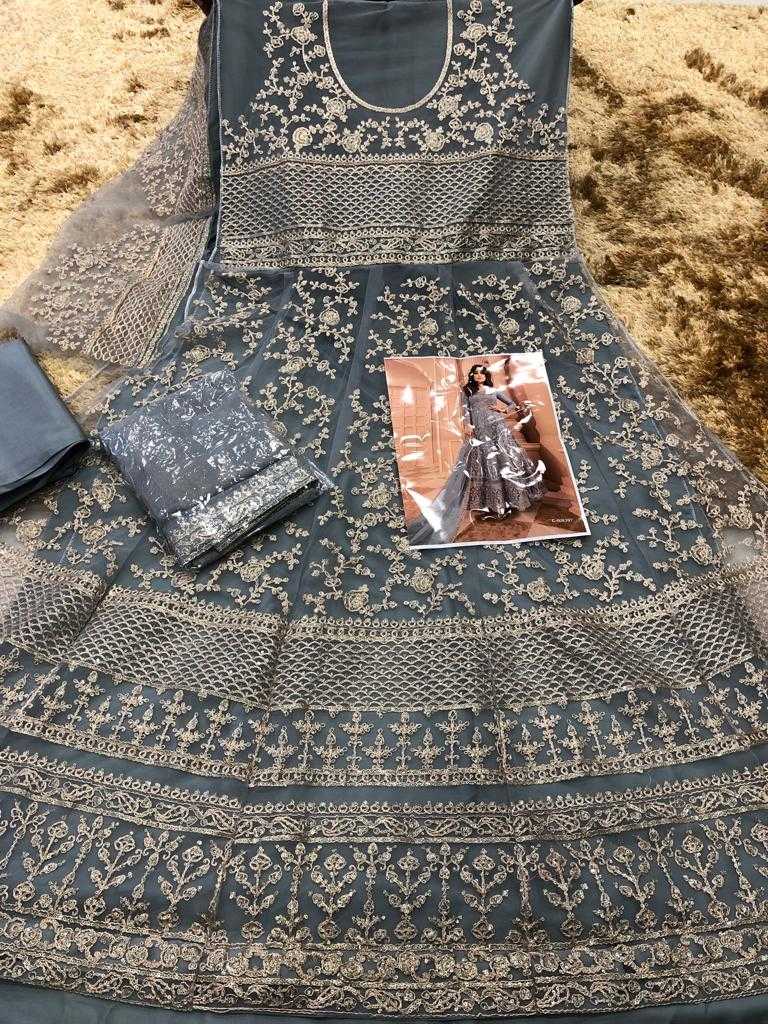 Ynf Net KESH504 8397 Gowns Wedding Collections Bollywood Collections Wholesale Net Gowns Sequin Gowns Shamita Shetty Manufacturer- Kapda Export