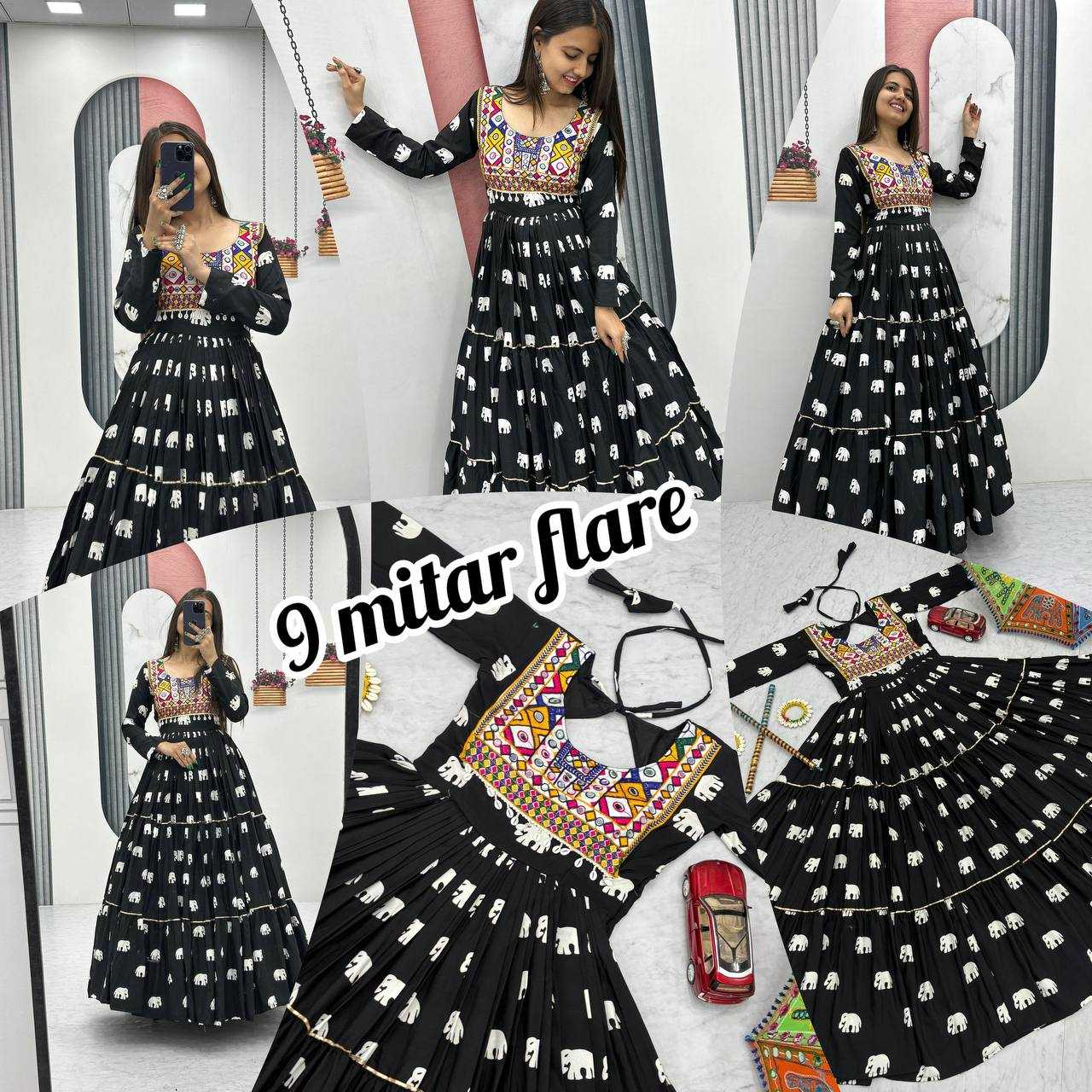 Ynf Pure Cotton KESH496 N35 Gowns Wedding Collections Festive Collections Wholesale Embroidery Gowns Party Wear Gowns Indo-Western Gowns Manufacturer- Kapda Export