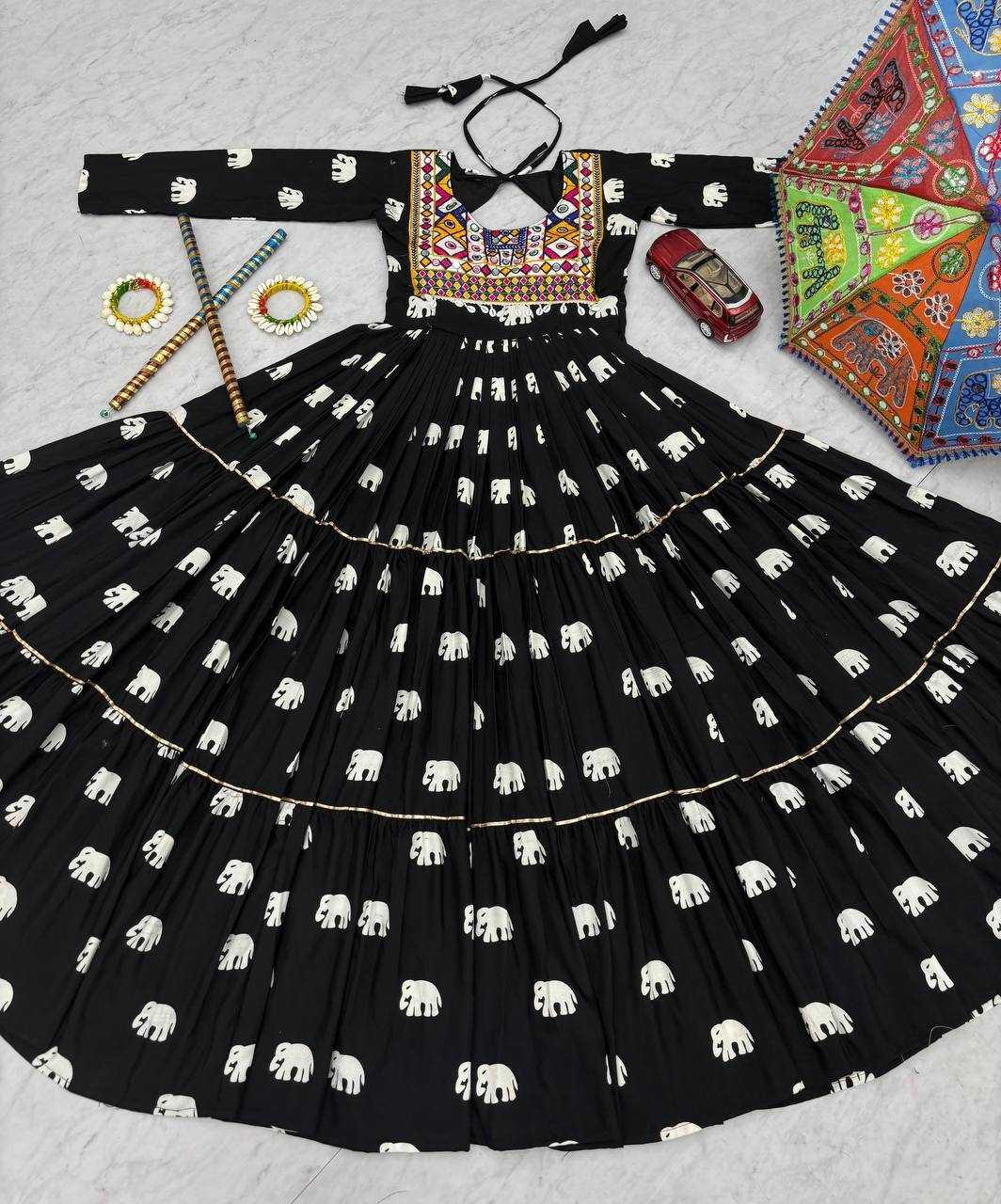 Ynf Pure Cotton KESH496 N35 Gowns Wedding Collections Festive Collections Wholesale Embroidery Gowns Party Wear Gowns Indo-Western Gowns Manufacturer- Kapda Export