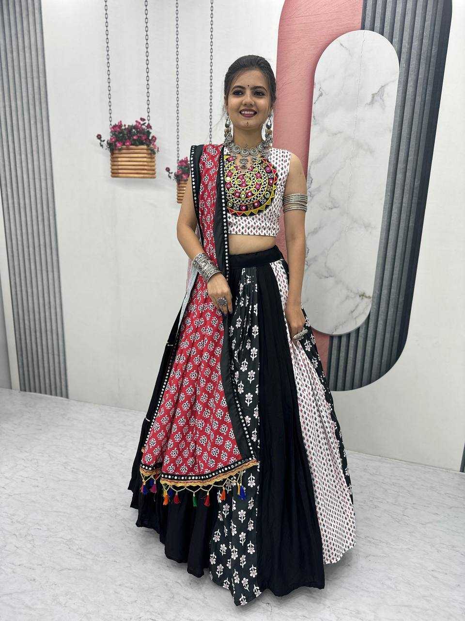 Ynf Pure Cotton KESH496 -N36 Lehengas Festive Collections Wholesale Fancy Lehenga Chaniya Choli Ram Navami Collections Manufacturer- Kapda Export
