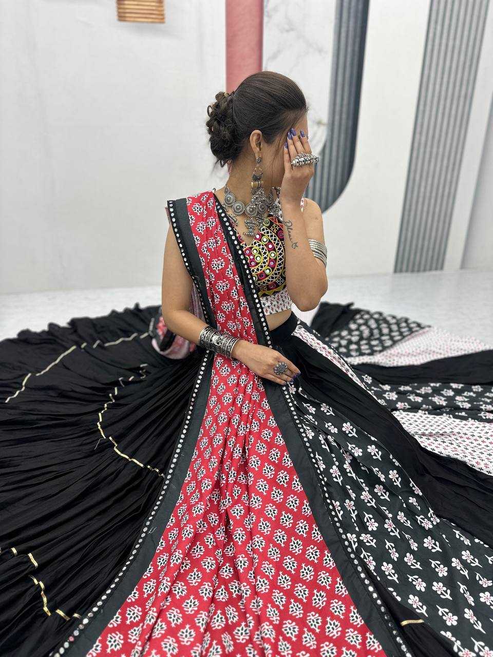 Ynf Pure Cotton KESH496 -N36 Lehengas Festive Collections Wholesale Fancy Lehenga Chaniya Choli Ram Navami Collections Manufacturer- Kapda Export